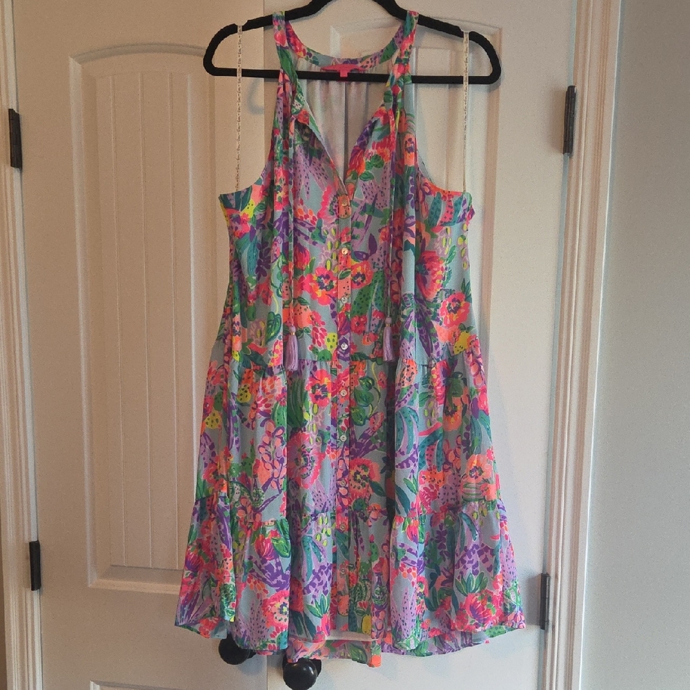 Carolane Floral Tiered Minidress